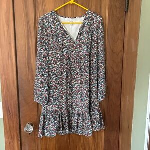 Jcrew long sleeve dress